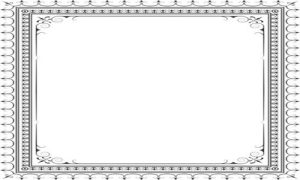 Vector Hoa Văn, Hoa Góc, Đường Viền (320)