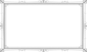 Vector Hoa Văn, Hoa Góc, Đường Viền (323)