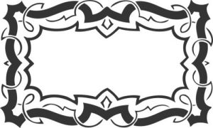 Vector Hoa Văn, Hoa Góc, Đường Viền (34)