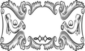 Vector Hoa Văn, Hoa Góc, Đường Viền (361)