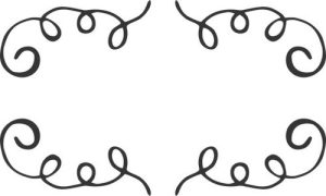 Vector Hoa Văn, Hoa Góc, Đường Viền (374)