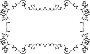 Vector Hoa Văn, Hoa Góc, Đường Viền (375)