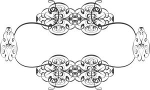 Vector Hoa Văn, Hoa Góc, Đường Viền (385)