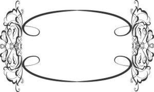 Vector Hoa Văn, Hoa Góc, Đường Viền (392)