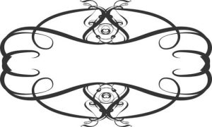 Vector Hoa Văn, Hoa Góc, Đường Viền (394)