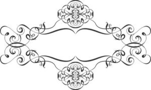 Vector Hoa Văn, Hoa Góc, Đường Viền (398)