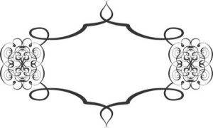 Vector Hoa Văn, Hoa Góc, Đường Viền (399)