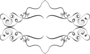 Vector Hoa Văn, Hoa Góc, Đường Viền (401)