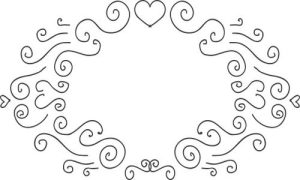 Vector Hoa Văn, Hoa Góc, Đường Viền (402)