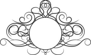 Vector Hoa Văn, Hoa Góc, Đường Viền (410)