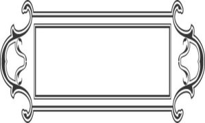 Vector Hoa Văn, Hoa Góc, Đường Viền (414)