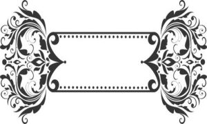 Vector Hoa Văn, Hoa Góc, Đường Viền (42)