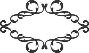 Vector Hoa Văn, Hoa Góc, Đường Viền (423)