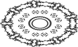 Vector Hoa Văn, Hoa Góc, Đường Viền (48)