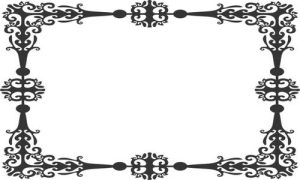 Vector Hoa Văn, Hoa Góc, Đường Viền (49)