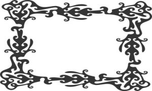 Vector Hoa Văn, Hoa Góc, Đường Viền (50)