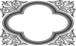 Vector Hoa Văn, Hoa Góc, Đường Viền (51)