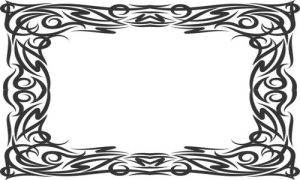 Vector Hoa Văn, Hoa Góc, Đường Viền (52)