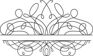 Vector Hoa Văn, Hoa Góc, Đường Viền (59)