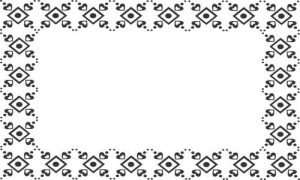 Vector Hoa Văn, Hoa Góc, Đường Viền (78)