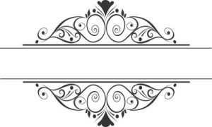 Vector Hoa Văn, Hoa Góc, Đường Viền (80)