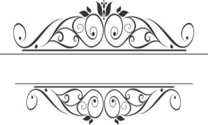 Vector Hoa Văn, Hoa Góc, Đường Viền (81)