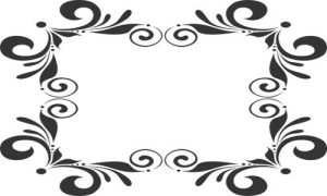 Vector Hoa Văn, Hoa Góc, Đường Viền (88)