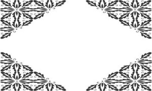 Vector Hoa Văn, Hoa Góc, Đường Viền (90)