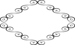 Vector Hoa Văn, Hoa Góc, Đường Viền (91)