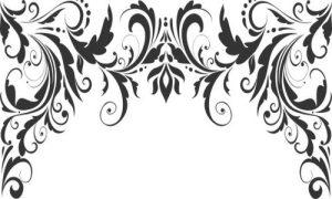 Vector Hoa Văn, Hoa Góc, Đường Viền (95)