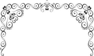 Vector Hoa Văn, Hoa Góc, Đường Viền (96)