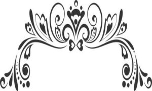 Vector Hoa Văn, Hoa Góc, Đường Viền (98)