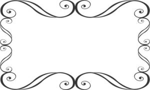 Vector Hoa Văn, Hoa Góc, Đường Viền (99)