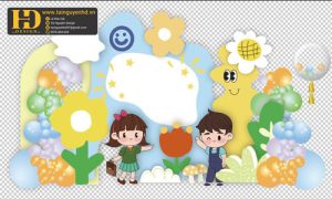 Vector Khung Hình, Mẫu Checkin Trang Trí (17)