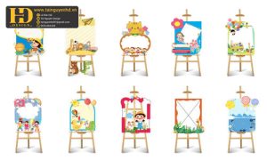 Vector Khung Hình, Mẫu Checkin Trang Trí (55)