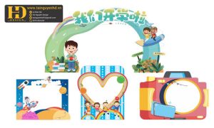 Vector Khung Hình, Mẫu Checkin Trang Trí (64)