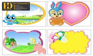 Vector Khung Hình Trang Trí Trường Học 1