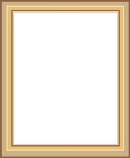 Vector Khung Viền Giả Gỗ, Phào Gỗ (1)