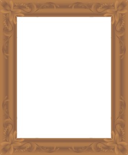 Vector Khung Viền Giả Gỗ, Phào Gỗ (30)
