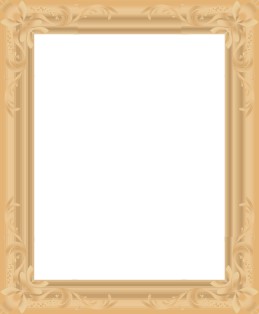 Vector Khung Viền Giả Gỗ, Phào Gỗ (38)