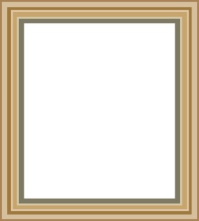 Vector Khung Viền Giả Gỗ, Phào Gỗ (4)