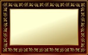 Vector Khung Viền Giả Gỗ, Phào Gỗ (49)