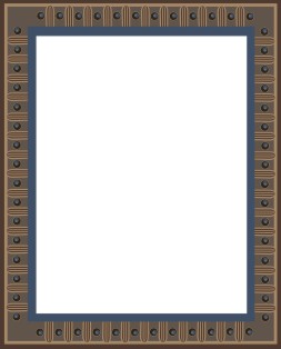 Vector Khung Viền Giả Gỗ, Phào Gỗ (5)