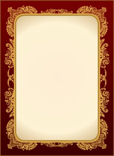 Vector Khung Viền Giả Gỗ, Phào Gỗ (50)