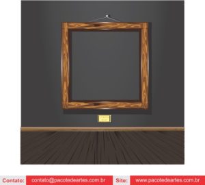 Vector Khung Viền Giả Gỗ, Phào Gỗ (59)