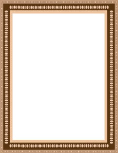 Vector Khung Viền Giả Gỗ, Phào Gỗ (7)