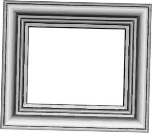 Vector Khung Viền Giả Gỗ, Phào Gỗ (89)