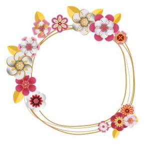 Vector Khung Viền Hoa, Khung Hoa Văn (17)