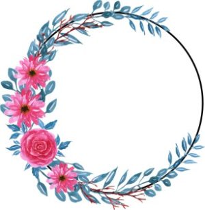 Vector Khung Viền Hoa, Khung Hoa Văn (23)