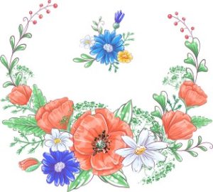 Vector Khung Viền Hoa, Khung Hoa Văn (45)